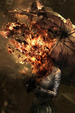 Spontaneous Combustion iphone wallpaper