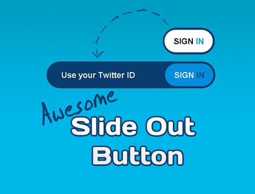 CSS3 & jQuery Slide Out Button