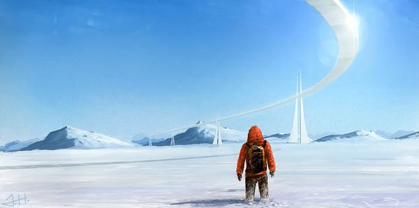 Polar explorer by etwoo1 500x293 50 Visually Delicious Landscape and Scenery Artworks