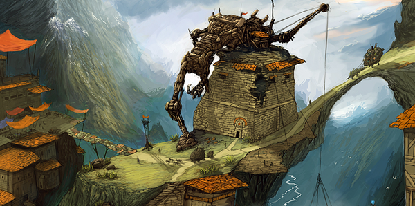 Titan by DanilLovesFood1 500x500 50 Visually Delicious Landscape and Scenery Artworks