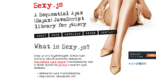 sexyjs Components for Javascript Developers