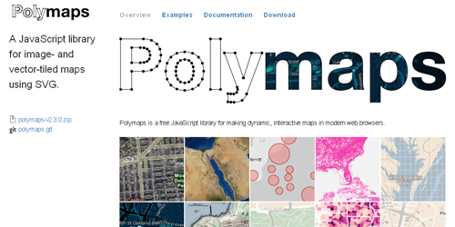 polymaps Components for Javascript Developers