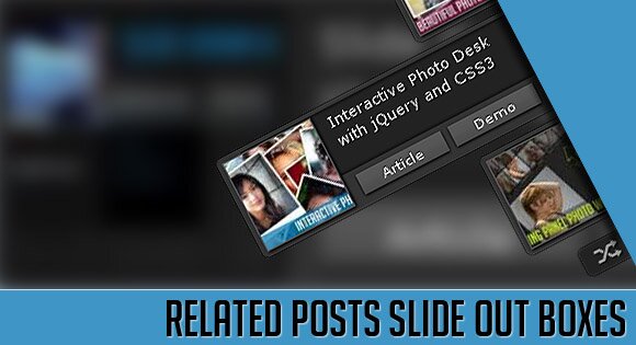 Posts Slide Out Boxes with jQuery and CSS3