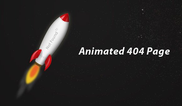 Animated 404 Page