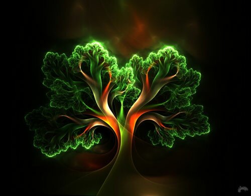 Fairy Tree fractal art