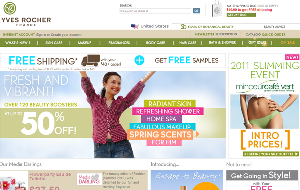 Well Designed E-Commerce Website Design