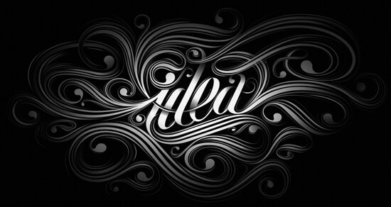 30 Creative Typographic Illustration Design