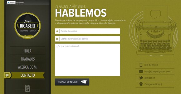 30 Trendy Contact Form Designs