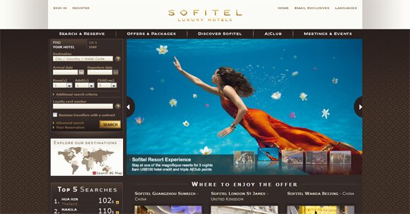 20 Cool Well Designed Travel and Hotel Website Designs