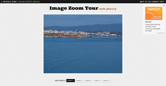 Image Zoom Tour