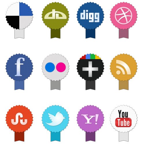 40 Awesome New Application + Social Media Icon Sets for free Download