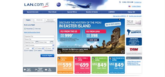 30+ Amazing Airlines Website Designs for your Inspiration