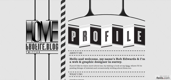 25 Fresh & Cool Vintage and Retro Website Designs for Inspiration