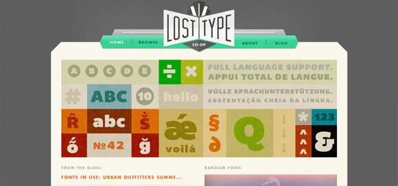 25 Fresh & Cool Vintage and Retro Website Designs for Inspiration