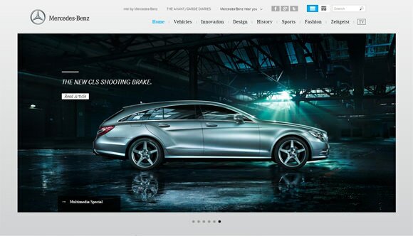 28 World's Famous Automobile Manufacturers Websites to Inspire You
