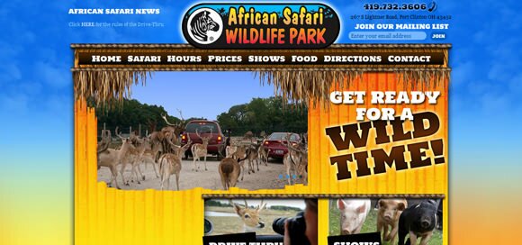 30 Wildlife Animals Zoo & Sanctuary Website Designs