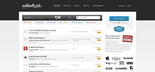 20 Best Places to Find Freelance Jobs for Designers & Programmers