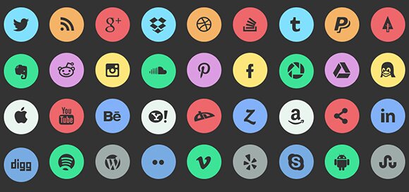 Free and Useful Icons Sets for Web and User Interface Design
